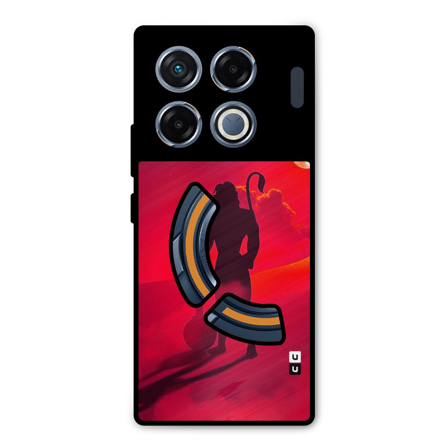 Bajrang Bali Metal Back Case for Infinix GT 20 Pro