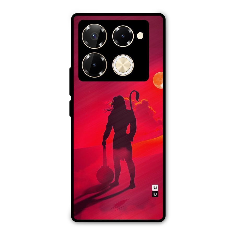 Bajrang Bali Metal Back Case for Infinix Note 40 Pro Plus