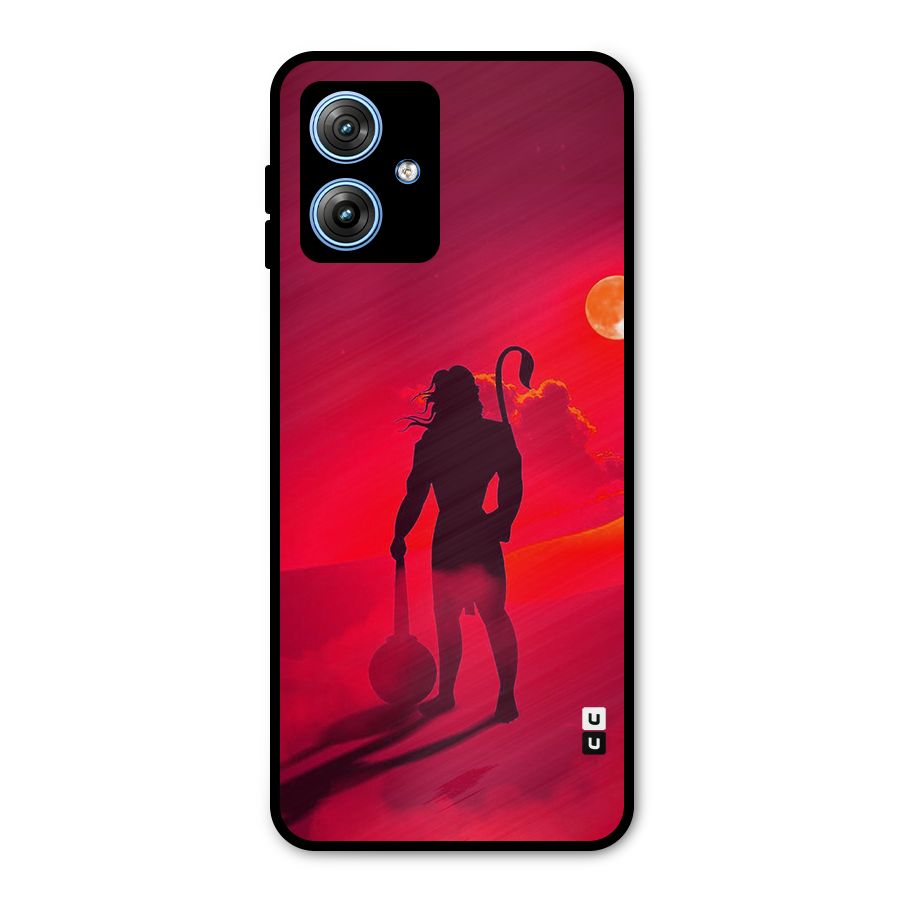 Bajrang Bali Metal Back Case for Moto G54