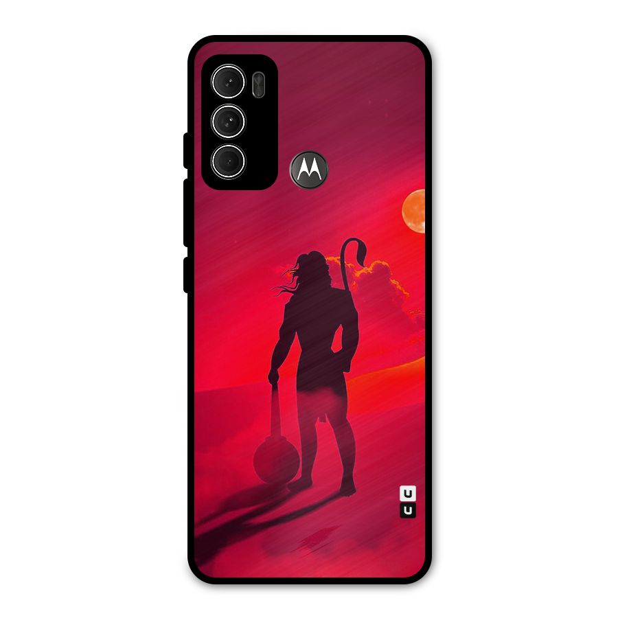 Bajrang Bali Metal Back Case for Moto G60