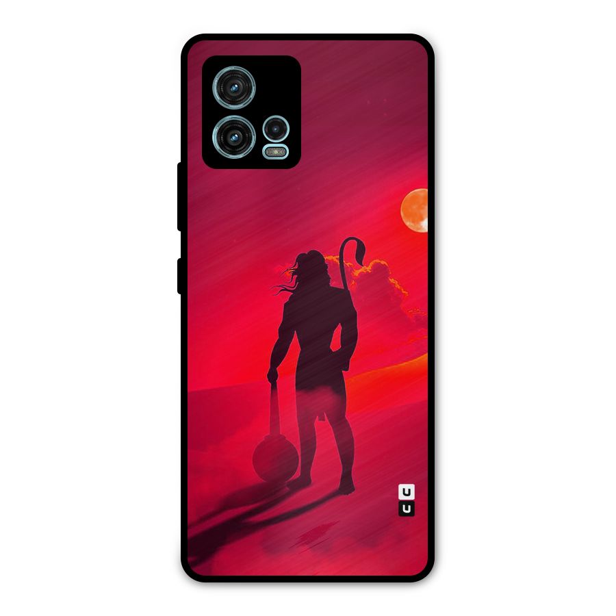 Bajrang Bali Metal Back Case for Moto G72