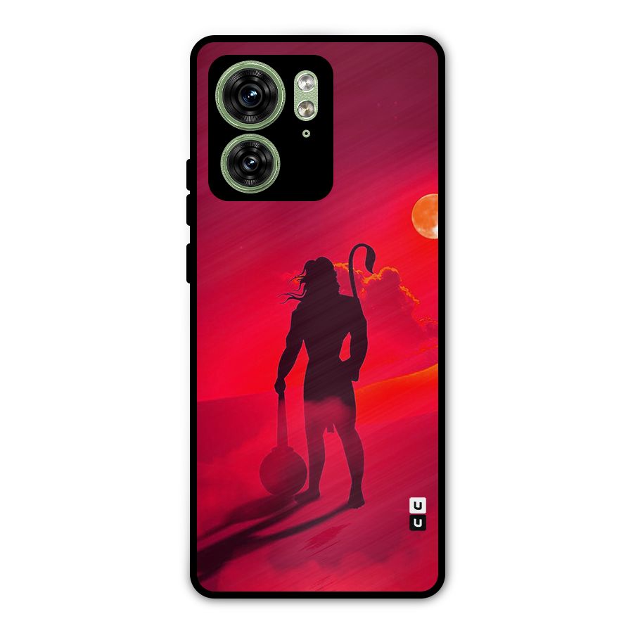 Bajrang Bali Metal Back Case for Motorola Edge 40 5G