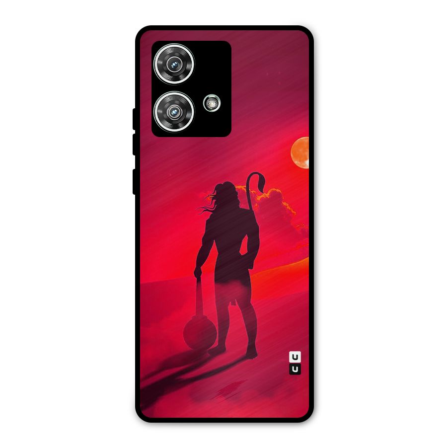 Bajrang Bali Metal Back Case for Motorola Edge 40 Neo
