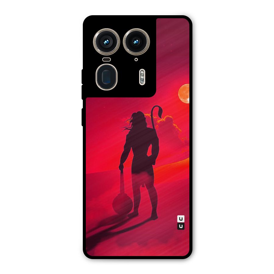 Bajrang Bali Metal Back Case for Motorola Edge 50 Ultra