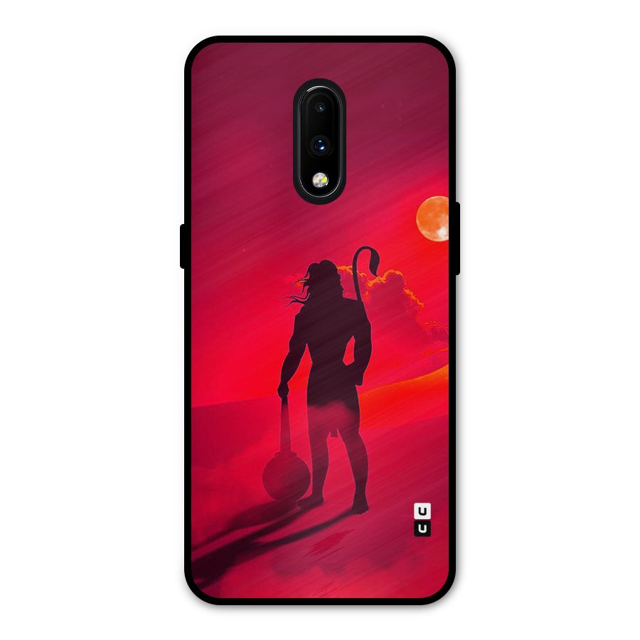 Bajrang Bali Metal Back Case for OnePlus 7