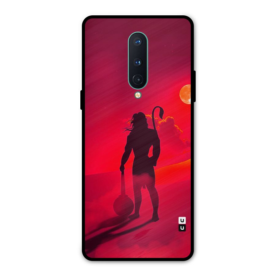 Bajrang Bali Metal Back Case for OnePlus 8