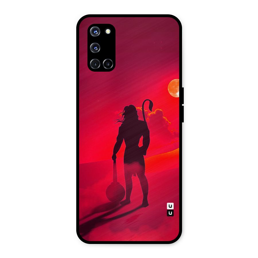 Bajrang Bali Metal Back Case for Oppo A52