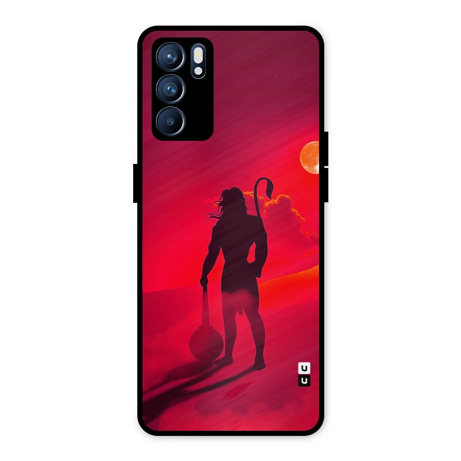 Bajrang Bali Metal Back Case for Oppo Reno6 5G