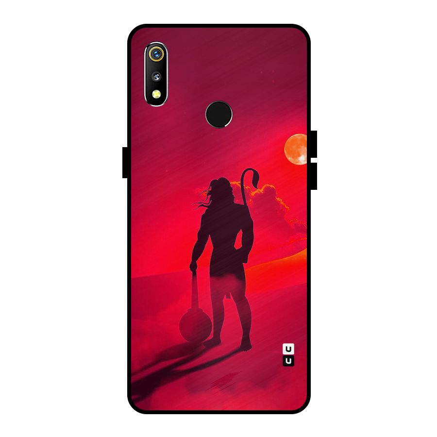 Bajrang Bali Metal Back Case for Realme 3