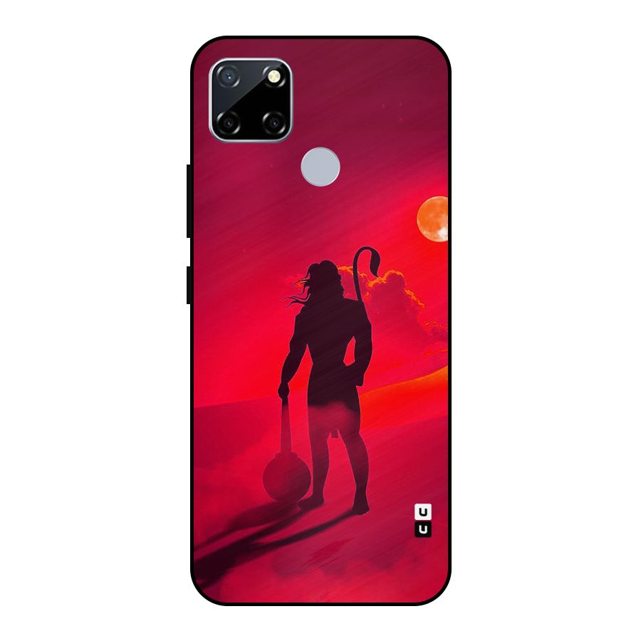 Bajrang Bali Metal Back Case for Realme Narzo 30A