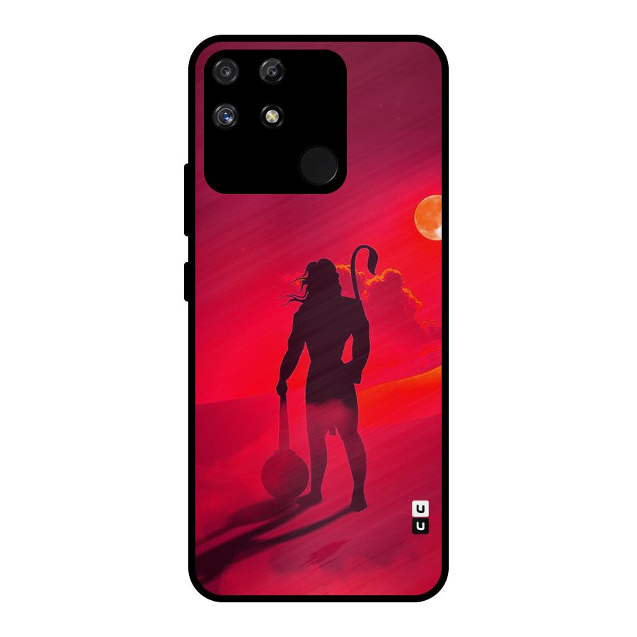 Bajrang Bali Metal Back Case for Realme Narzo 50A