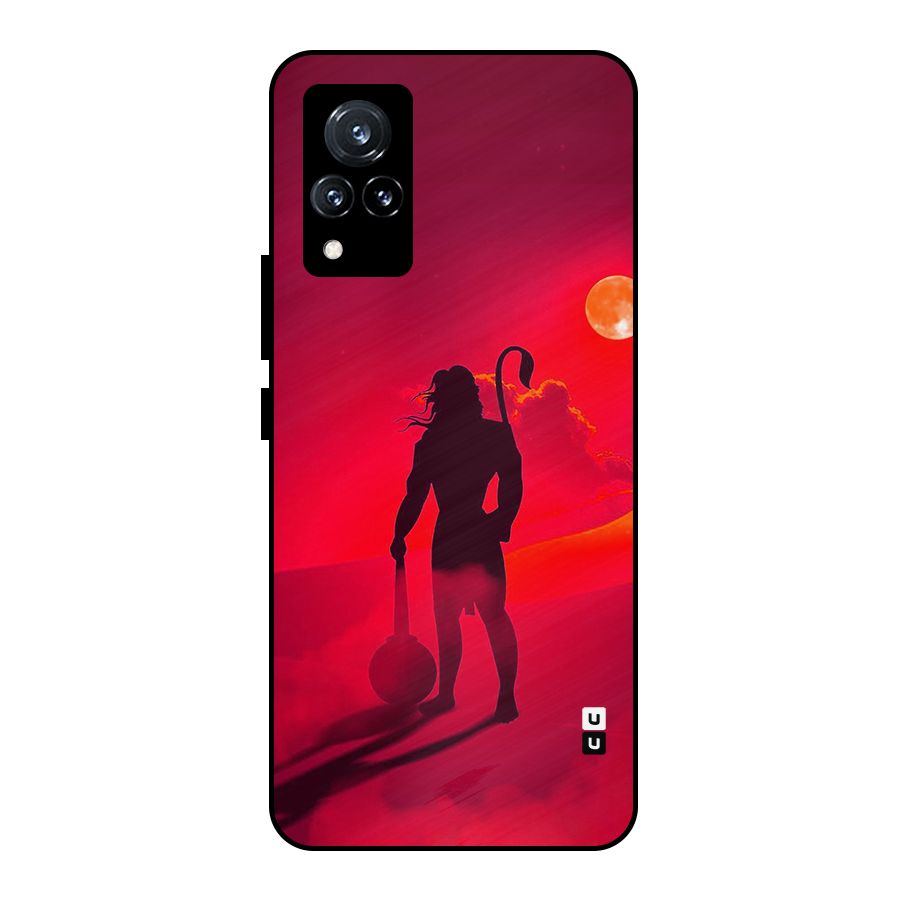 Bajrang Bali Metal Back Case for Vivo V21 5G