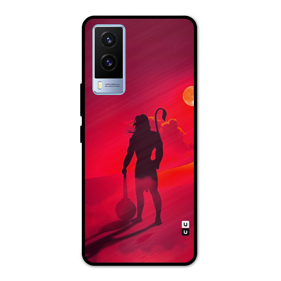 Bajrang Bali Metal Back Case for Vivo V21e 5G