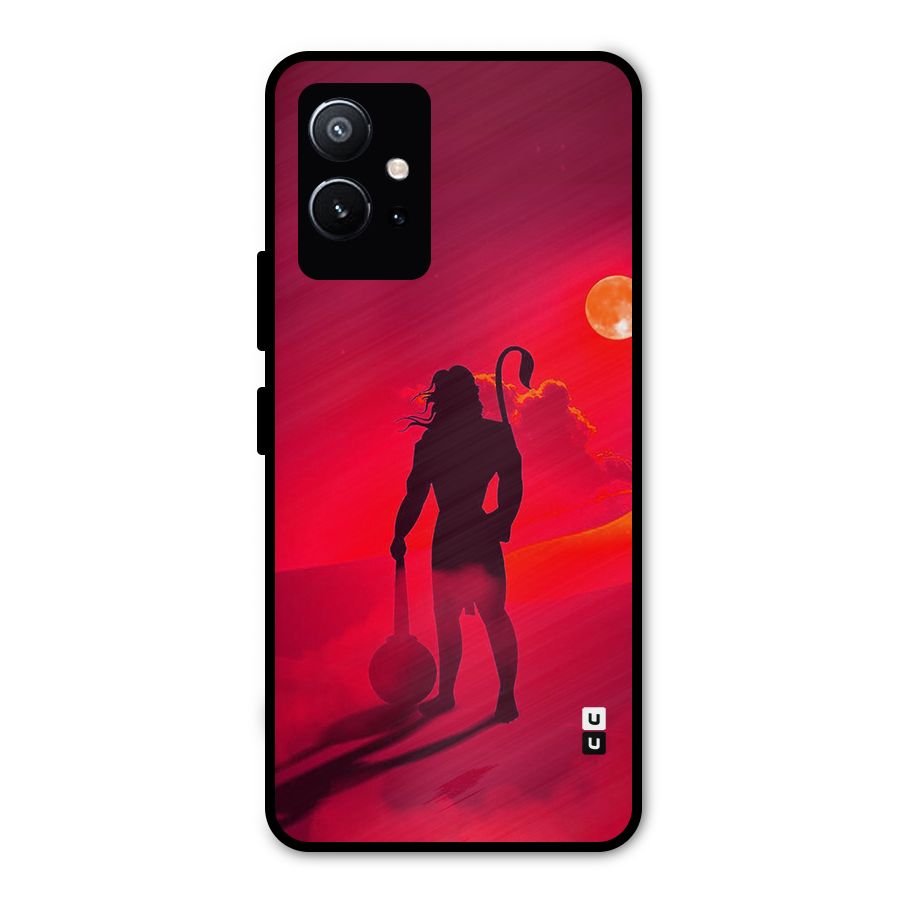 Bajrang Bali Metal Back Case for Vivo Y75 5G