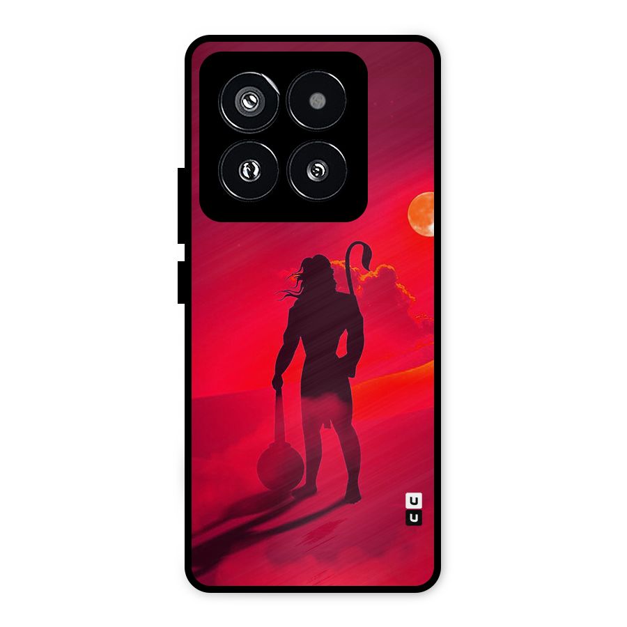 Bajrang Bali Metal Back Case for Xiaomi 14 Pro