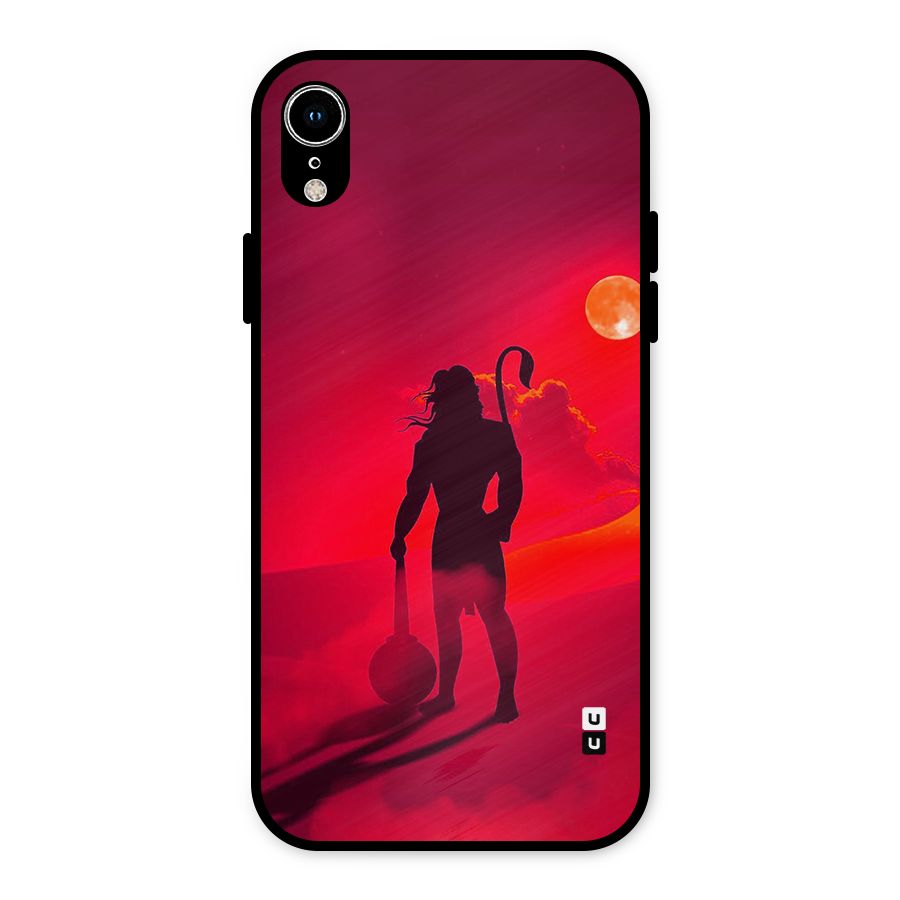 Bajrang Bali Metal Back Case for iPhone XR