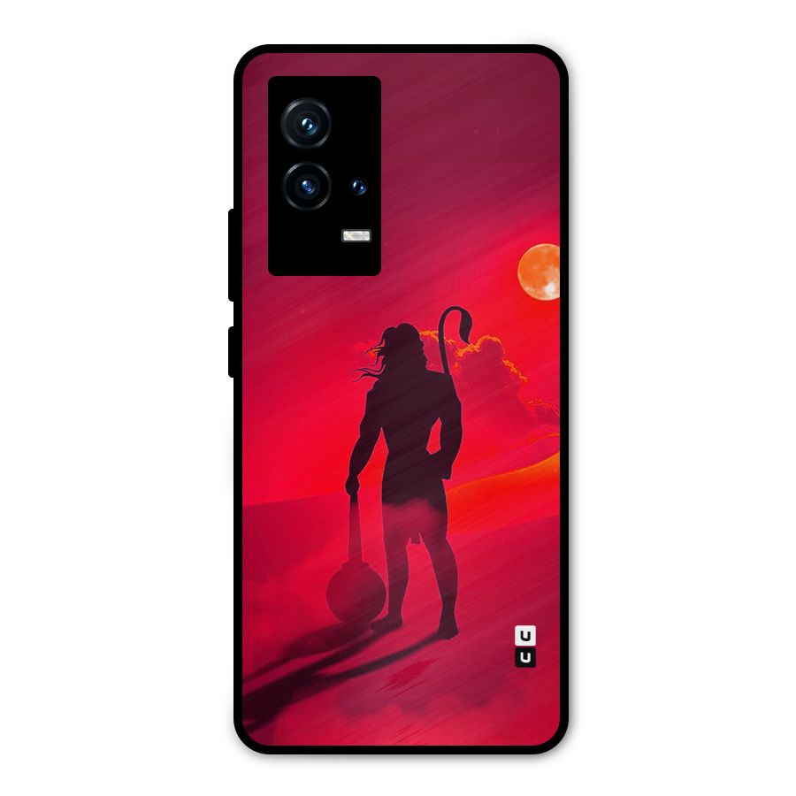 Bajrang Bali Metal Back Case for iQOO 9 5G