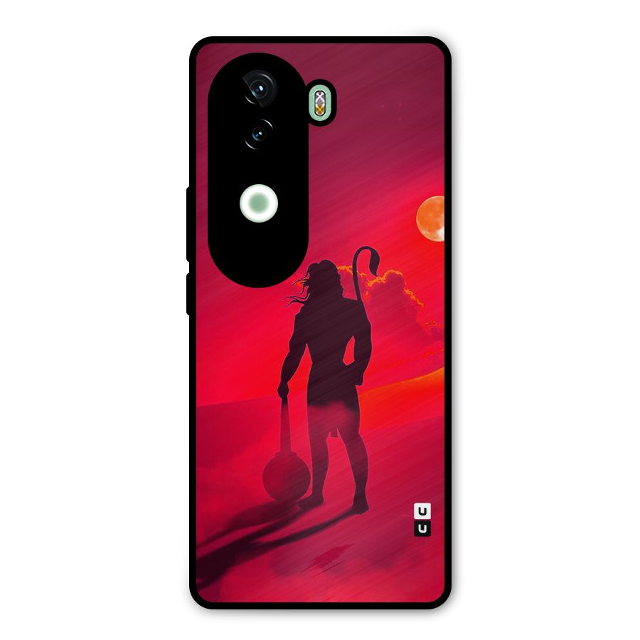 Bajrang Bali Metal Back Case for iQOO Z9s