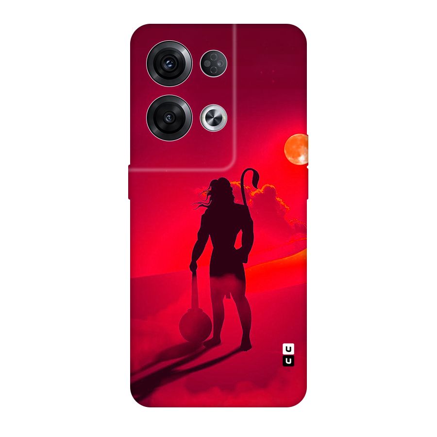 Bajrang Bali Original Polycarbonate Back Case for Oppo Reno8 Pro 5G
