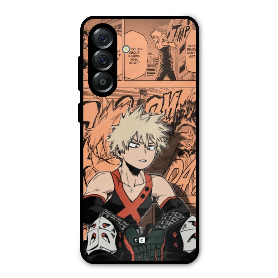 Bakugo Anime Manga Metal Back Case for Galaxy A36