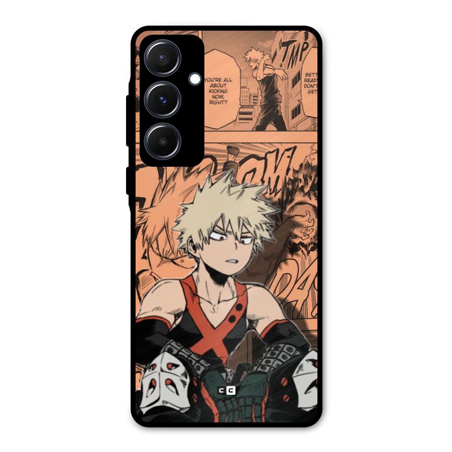 Bakugo Anime Manga Metal Back Case for Galaxy A55