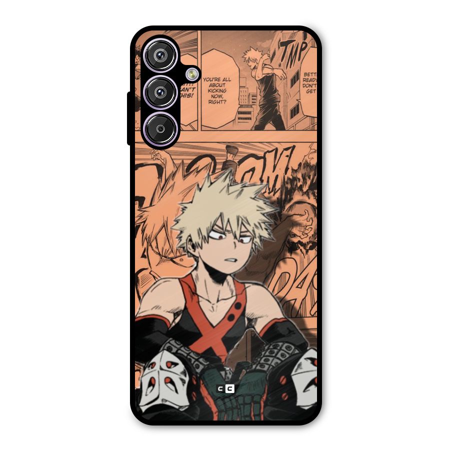 Bakugo Anime Manga Metal Back Case for Galaxy M15