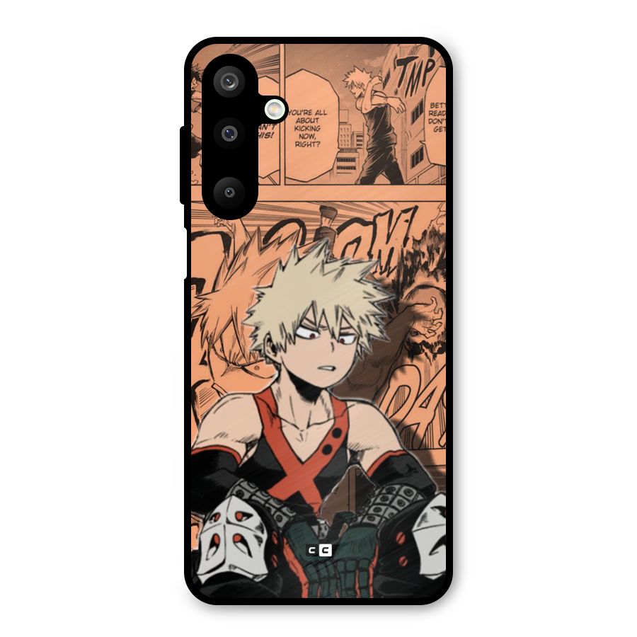 Bakugo Anime Manga Metal Back Case for Galaxy M16