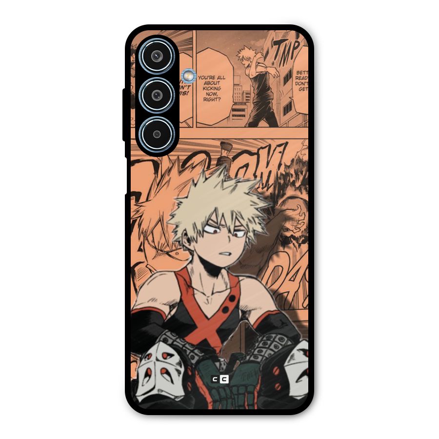 Bakugo Anime Manga Metal Back Case for Galaxy M35
