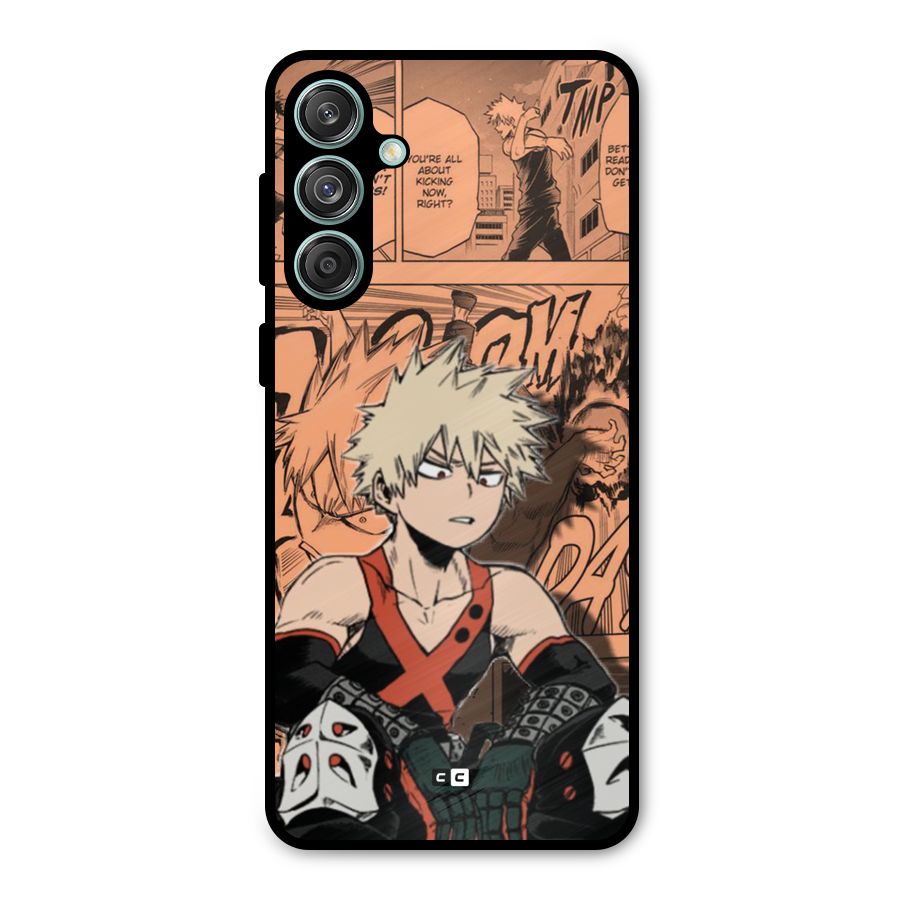 Bakugo Anime Manga Metal Back Case for Galaxy M55 5G