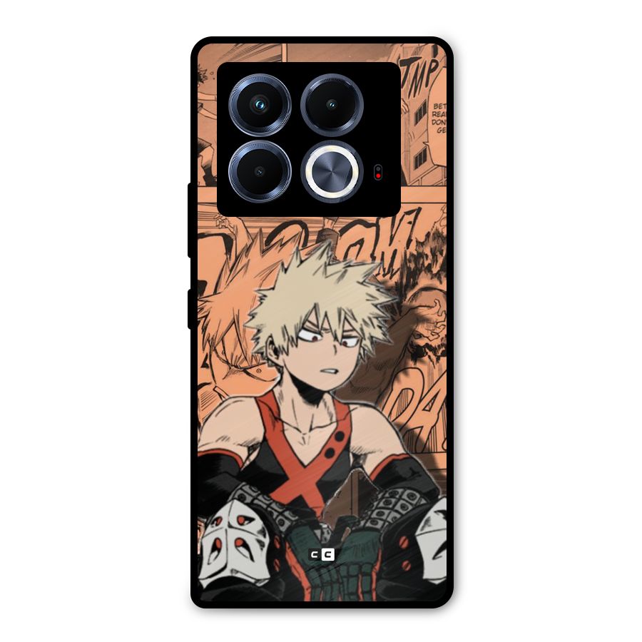 Bakugo Anime Manga Metal Back Case for Infinix Note 40 5G
