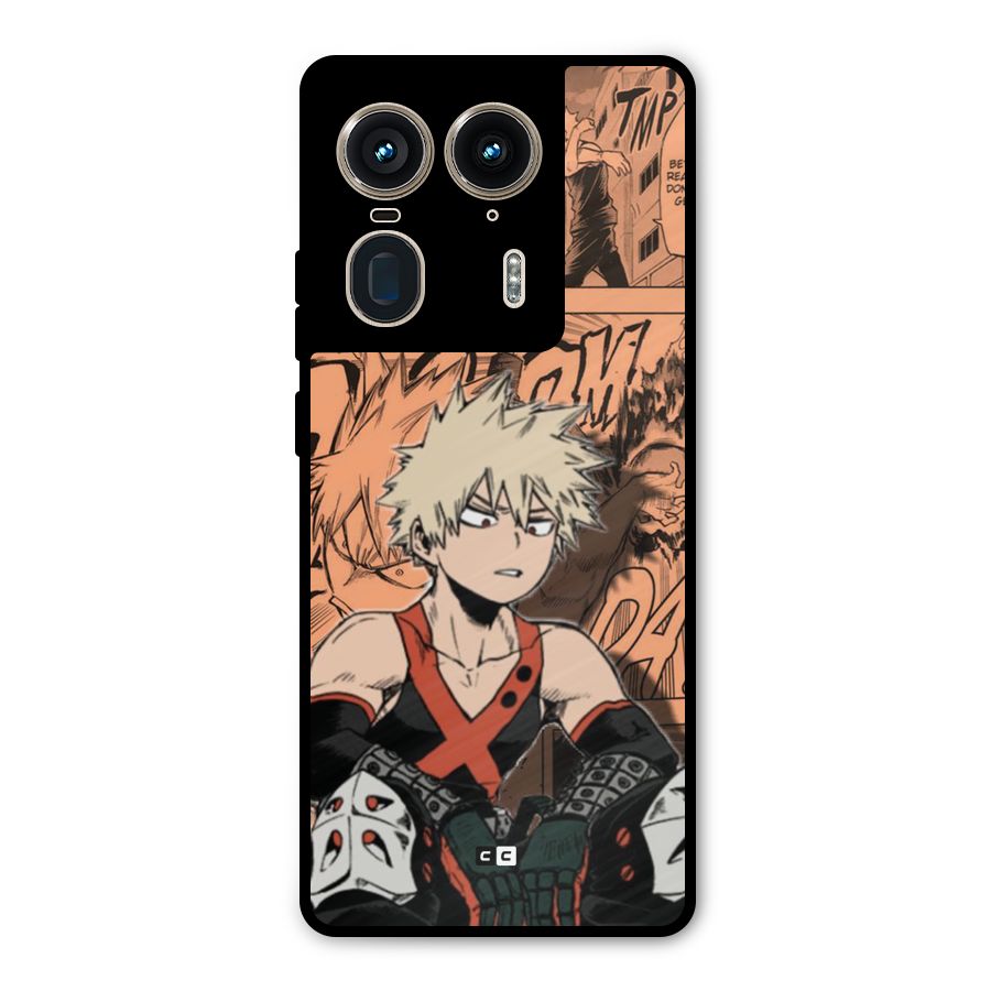 Bakugo Anime Manga Metal Back Case for Motorola Edge 50 Ultra