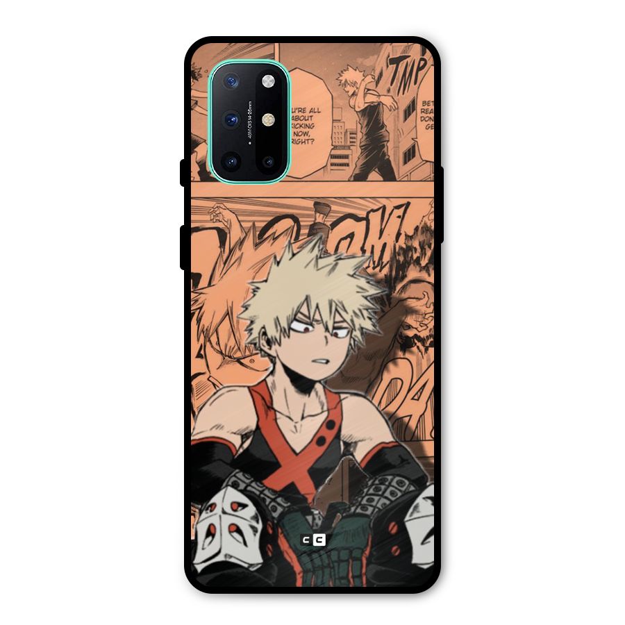 Bakugo Anime Manga Metal Back Case for OnePlus 8T