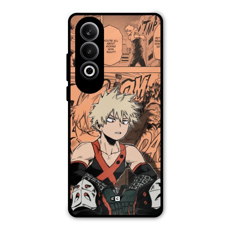 Bakugo Anime Manga Metal Back Case for OnePlus Nord CE4