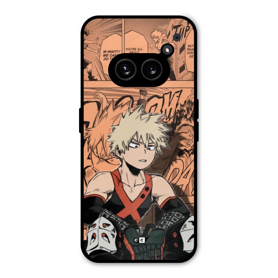 Bakugo Anime Manga Metal Back Case for Nothing Phone 2a