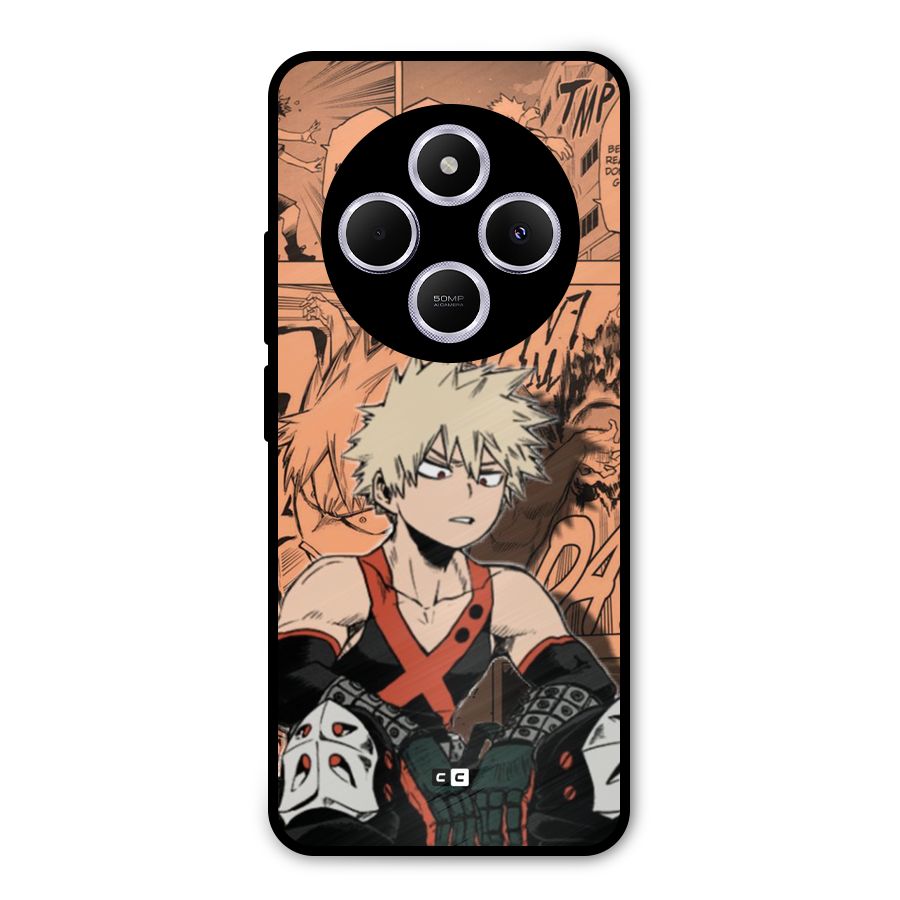 Bakugo Anime Manga Metal Back Case for Poco C75 5G