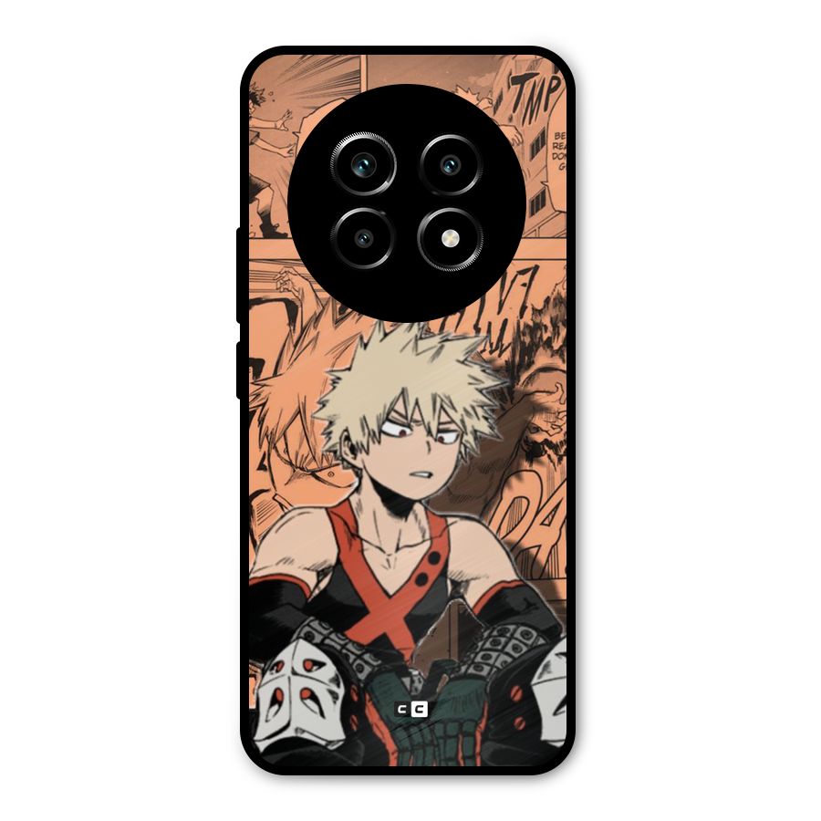 Bakugo Anime Manga Metal Back Case for Realme 13 Pro