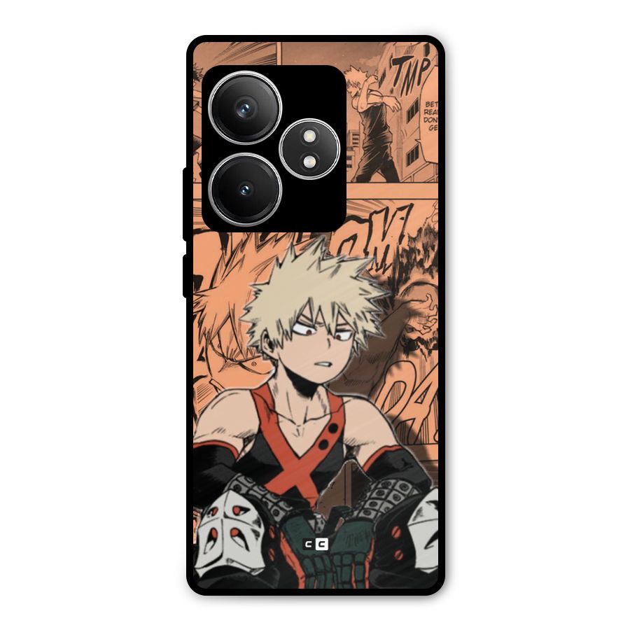 Bakugo Anime Manga Metal Back Case for Realme GT 6T