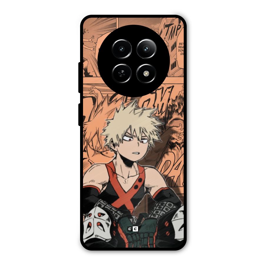 Bakugo Anime Manga Metal Back Case for Realme Narzo 70x 5G
