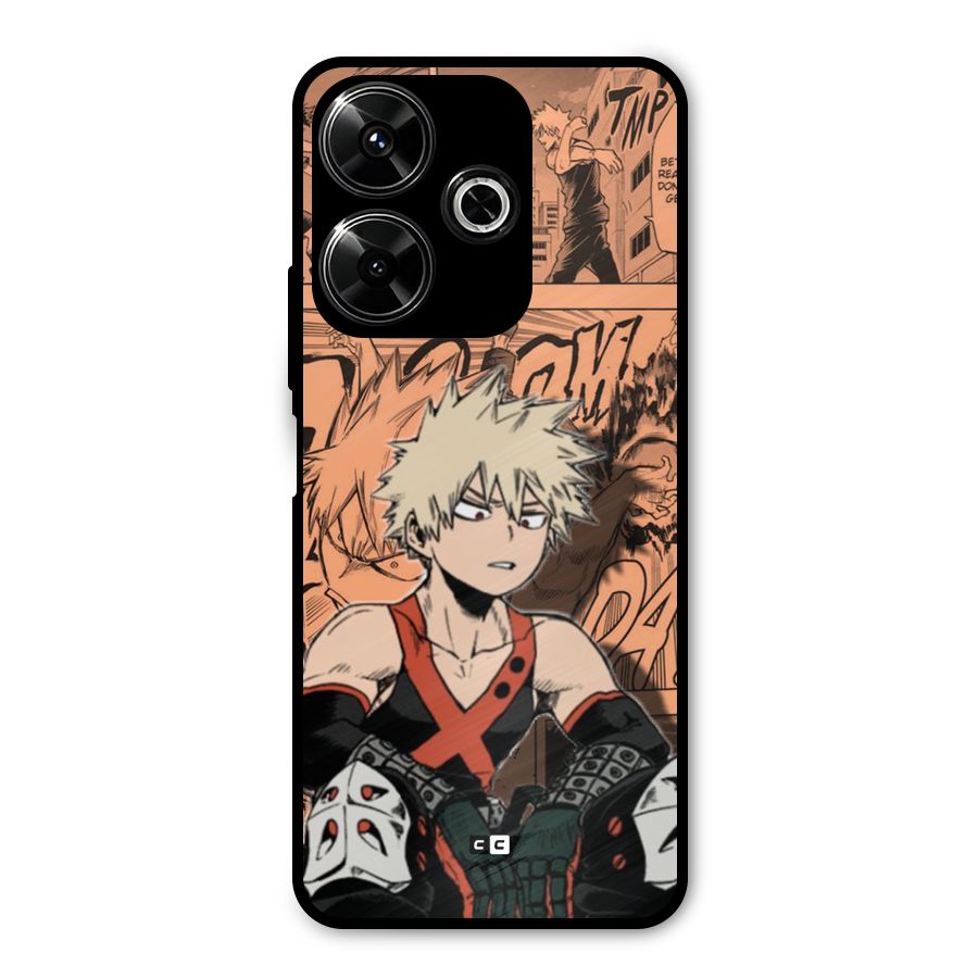 Bakugo Anime Manga Metal Back Case for Redmi 13 5G
