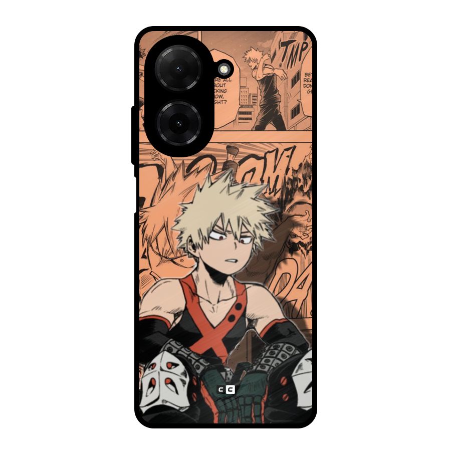 Bakugo Anime Manga Metal Back Case for Redmi A5 4G