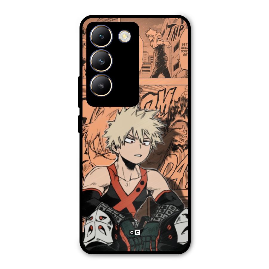 Bakugo Anime Manga Metal Back Case for Vivo Y200e
