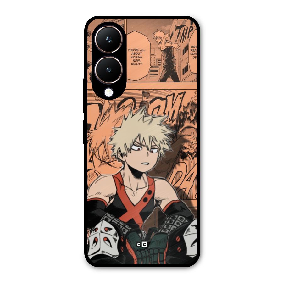 Bakugo Anime Manga Metal Back Case for Vivo Y28