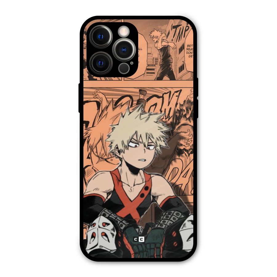 Bakugo Anime Manga Metal Back Case for iPhone 12 Pro Max