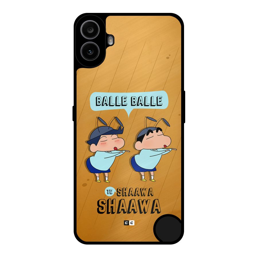 Balle Balle Shinchan Metal Back Case for Nothing CMF Phone 1