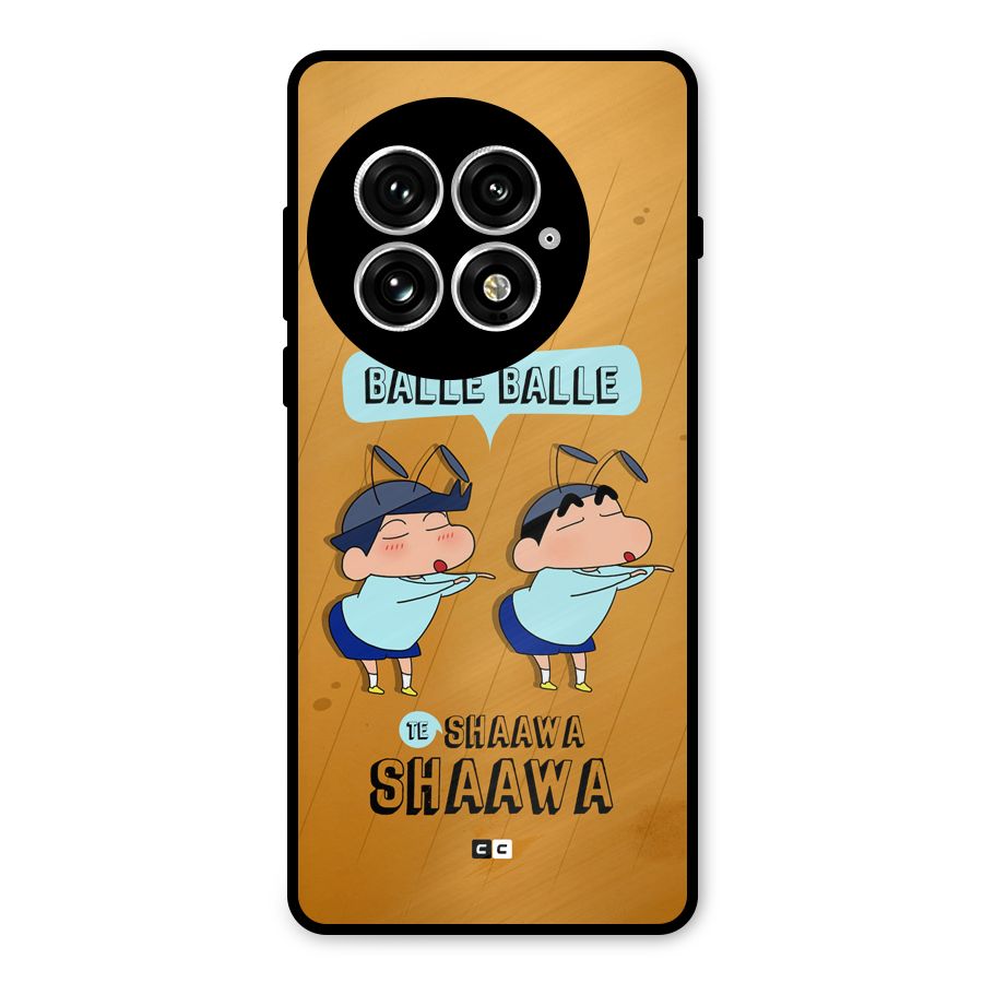 Balle Balle Shinchan Metal Back Case for OnePlus 13