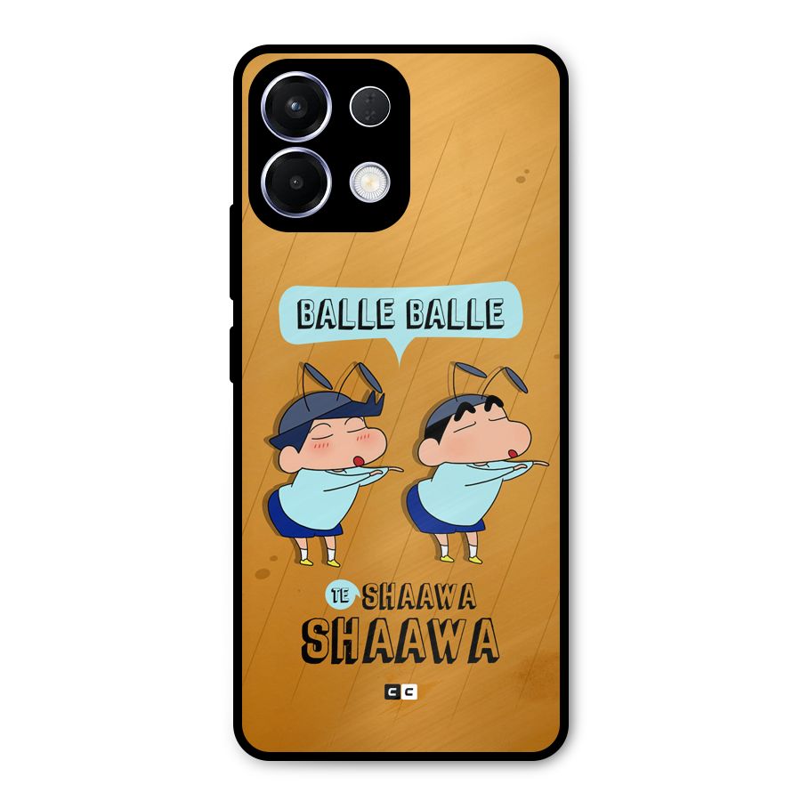 Balle Balle Shinchan Metal Back Case for Oppo K13
