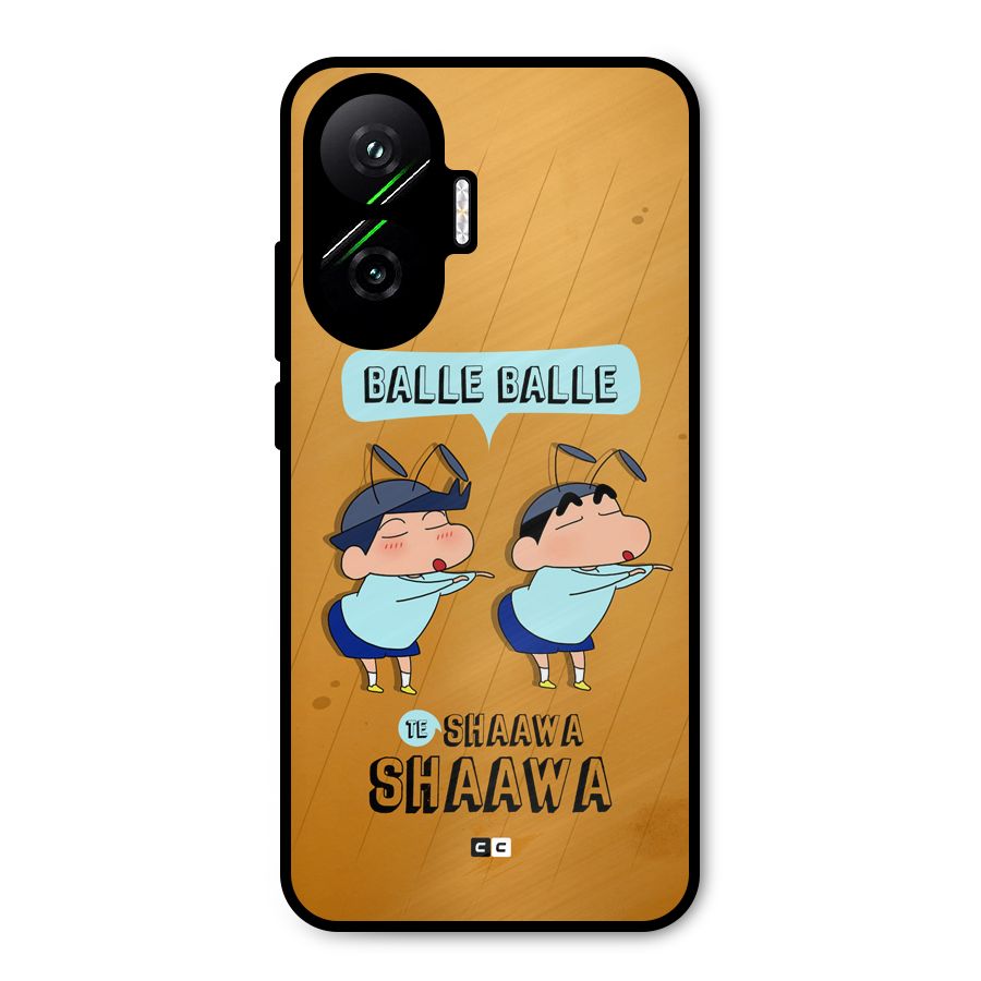 Balle Balle Shinchan Metal Back Case for Poco F7