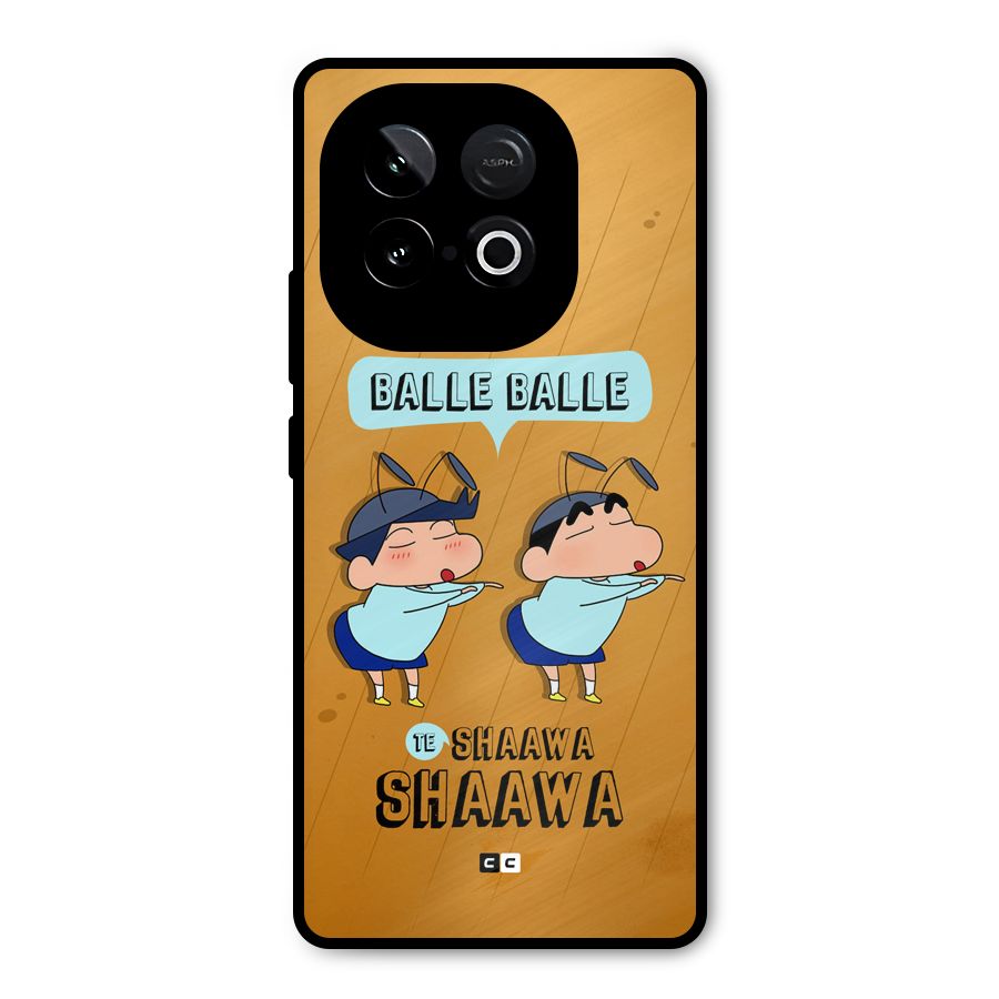Balle Balle Shinchan Metal Back Case for iQOO Neo 10