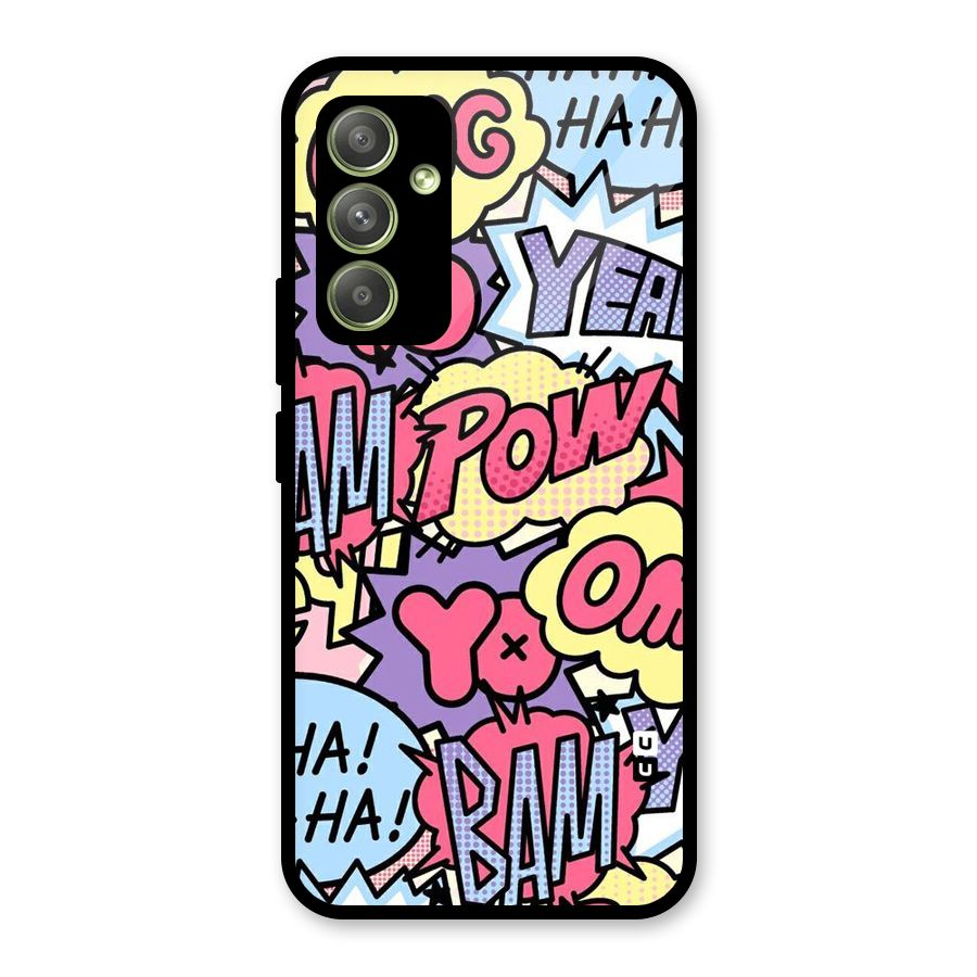 Bam Omg Glass Back Case for Galaxy A54