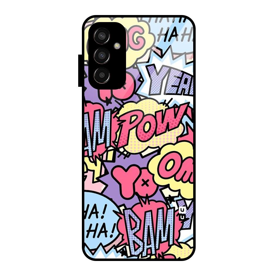 Bam Omg Glass Back Case for Galaxy F13